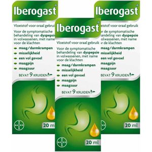 Iberogast Druppels - 3 x 20 ml