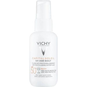 2x Vichy Capital Soleil UV-Age Daily SPF50+ Zonbescherming 40 ml