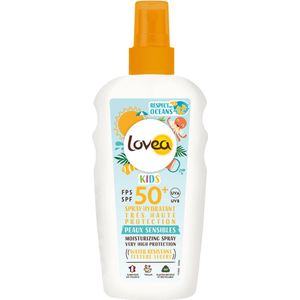 6x Lovea Sun Zonnebrand Spray Kids SPF 50+ 150 ml