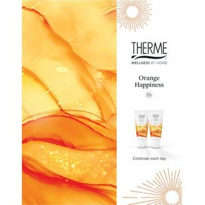 Therme - Shower Treatment Geschenkset - Oranje - Badzout