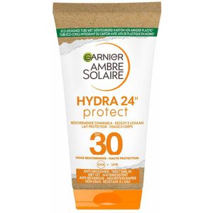 2x Garnier Ambre Solaire Hydra 24 Zonnebrandmelk SPF 30 50 ml