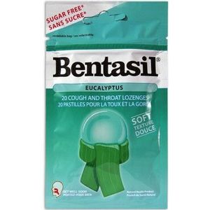 Bentasil - Keelpastilles - Eucalyptus - Suikervrij