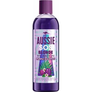 3x Aussie Zilvershampoo SOS Blond Hydration Vegan 290 ml