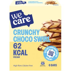 3x WeCare Bars Crunchy Choco Swirl 78 gr