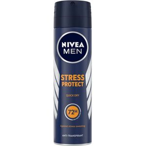 3x Nivea Men Deodorant Spray Stress Protect 150 ml