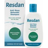 3x Resdan Anti-Roos Shampoo Normaal tot Vet Haar 125 ml