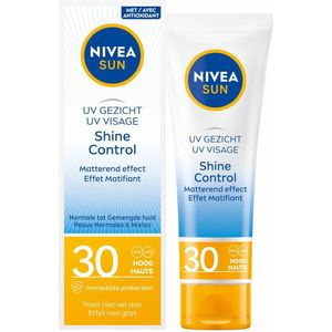 3x Nivea Sun UV Face Shine Control SPF 30 50 ml