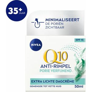 3x Nivea Anti-Rimpel Dagcreme Q10 Lichte Textuur 50 ml