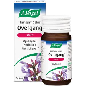 A.Vogel Famosan Salvia Overgang Sterk** - 2 x 25 tabletten - Voordeelverpakking