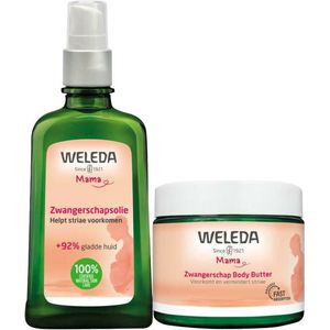 Weleda - Mommy-to-be - Zwangerschapsolie - 100 ml - Pakket met Body Butter - 150 ml