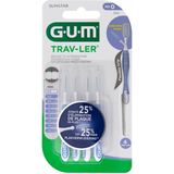 8x GUM Trav-Ler Ragers Lila 0.6mm blister à 4 stuks