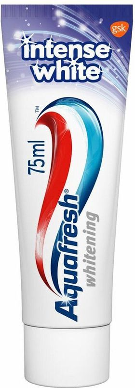 3x Aquafresh Tandpasta Intense White 75 ml