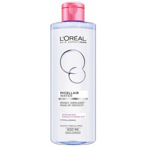 3x L'Oréal Skin Expert Micellair Water Droge en Gevoelige Huid 400 ml