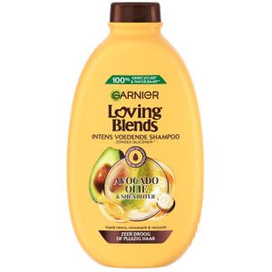 3x Garnier Loving Blends Avocado Olie en Shea Boter Shampoo 600 ml