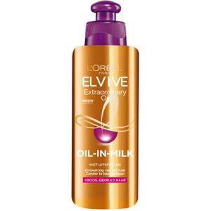 3x L'Oréal Elvive Extraordinary Oil Krulverzorging Oil-In-Milk 200 ml