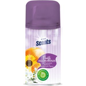 3x At Home Automatische Spray Navulling Limited Edition Purple Floral Garden 250 ml