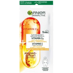 6x Garnier SkinActive Tissue Gezichtsmasker Ananas & Vitamine C