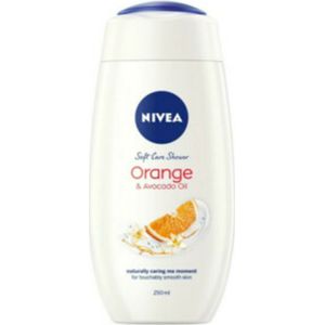 12x Nivea Care Shower Oil Orange en Avocado 250 ml