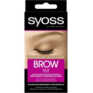 3x Syoss Browtint Donkerblond