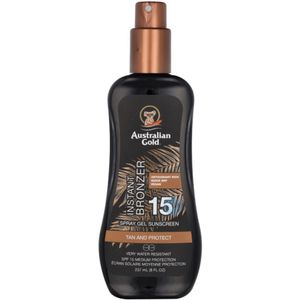 Australian Gold - Instant Bronzer - Zonnebrand Spray Gel - 237 ml - SPF 15