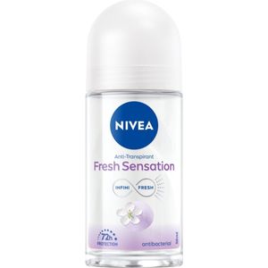 NIVEA Deodorant Roller Fresh Sensation - 3 x 50 ml - Voordeelverpakking