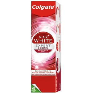 6x Colgate Tanpasta Max White Expert Original 75 ml