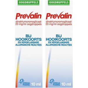 Prevalin Oogdruppels - 2 x 10 ml