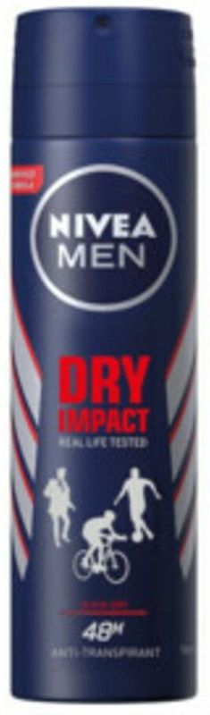 3x Nivea Men Deodorant Spray Dry Impact 150 ml