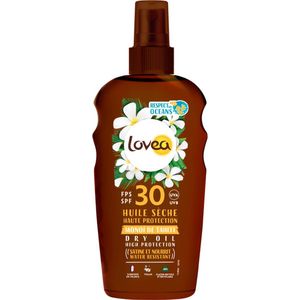 2x Lovea Sun Dry Oil Spray Zonnebrand SPF 30 150 ml