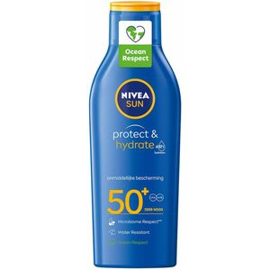 2x Nivea Sun Protect & Hydrate Zonnemelk SPF 50+ 200 ml
