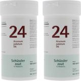 Pfluger Schussler Zout nr 24 Arsenum Jodatum D6 - 2 x 400 tabletten