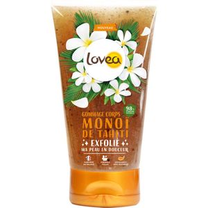 4x Lovea Body Scrub Tahiti Monoï 150 ml