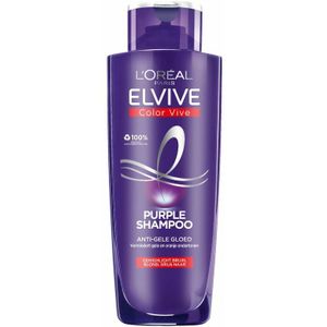 3x L'Oréal Elvive Color Vive Purple Shampoo 200 ml