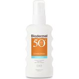 2x Biodermal Zonnebrand Hydraplus Spray SPF 50+ 175 ml