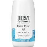 3x Therme Anti-Transpirant Extra Fresh 48H Roll-On Deodorant 60 ml