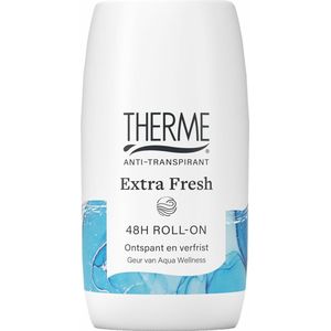 3x Therme Anti-Transpirant Extra Fresh 48H Roll-On Deodorant 60 ml