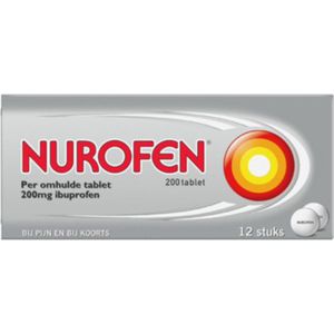Nurofen Ibuprofen 200mg - 3 x 12 tabletten
