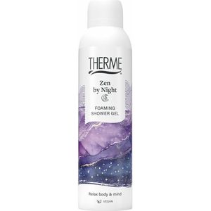 3x Therme Foaming Shower Gel Zen by Night 200 ml