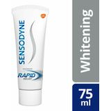 6x Sensodyne Tandpasta Rapid Relief Whitening 75 ml