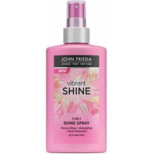 4x John Frieda Vibrant Shine Colour 3-in-1 Shine Spray 150 ml