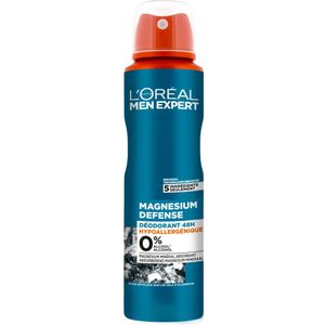 3x L'Oréal Men Expert Deodorant Spray Magnesium 150 ml