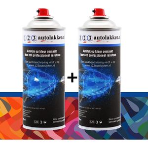 Spuitbus Motorlak SUZUKI Kleurcode YBD - GLASS SPLASH WHITE-MET. 2L - 400ml