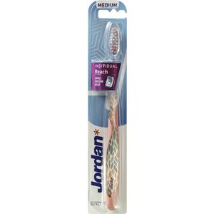 3x Jordan Tandenborstel Individual Reach Medium