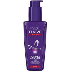 3x L'Oréal Elvive Color Vive Purple Oil Serum 100 ml