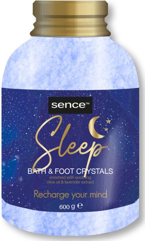 6x Sence Of Wellness Badkristallen Sleep 600 gr