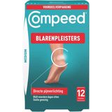 2x Compeed Blarenpleister Medium Hiel 12 stuks