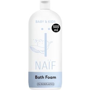 2x Naif Verzorgende Badschuim Baby & Kids 500 ml