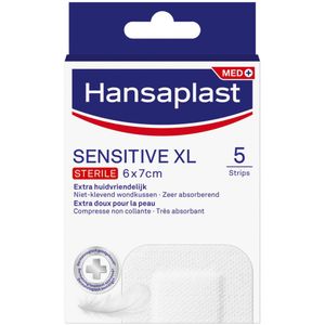 2x Hansaplast Sensitive XL 5 stuks