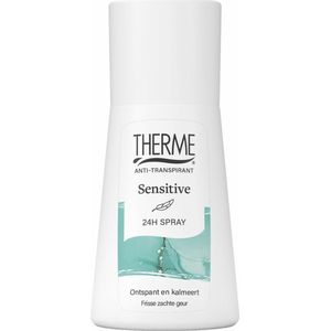 3x Therme Anti-Transpirant Sensitive Spray 75 ml