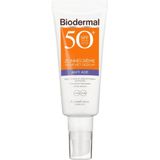 3x Biodermal Zonnecreme Gezicht Anti Age SPF 50+ 40 ml